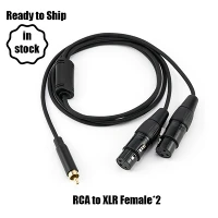 XLR till RCA-kabel
